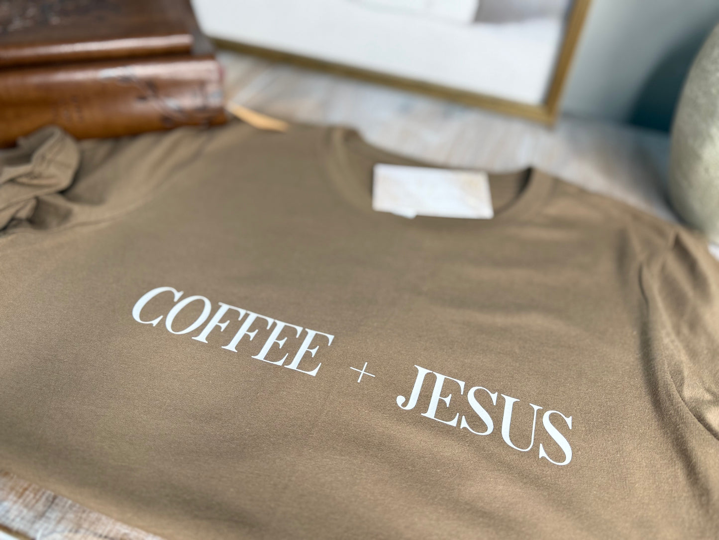 Coffee + Jesus tee
