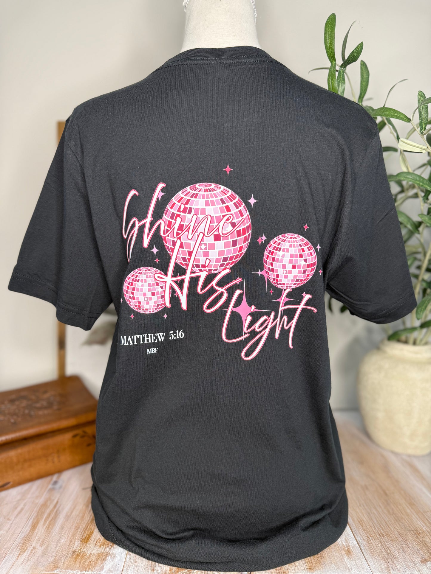 Shine His Light tee