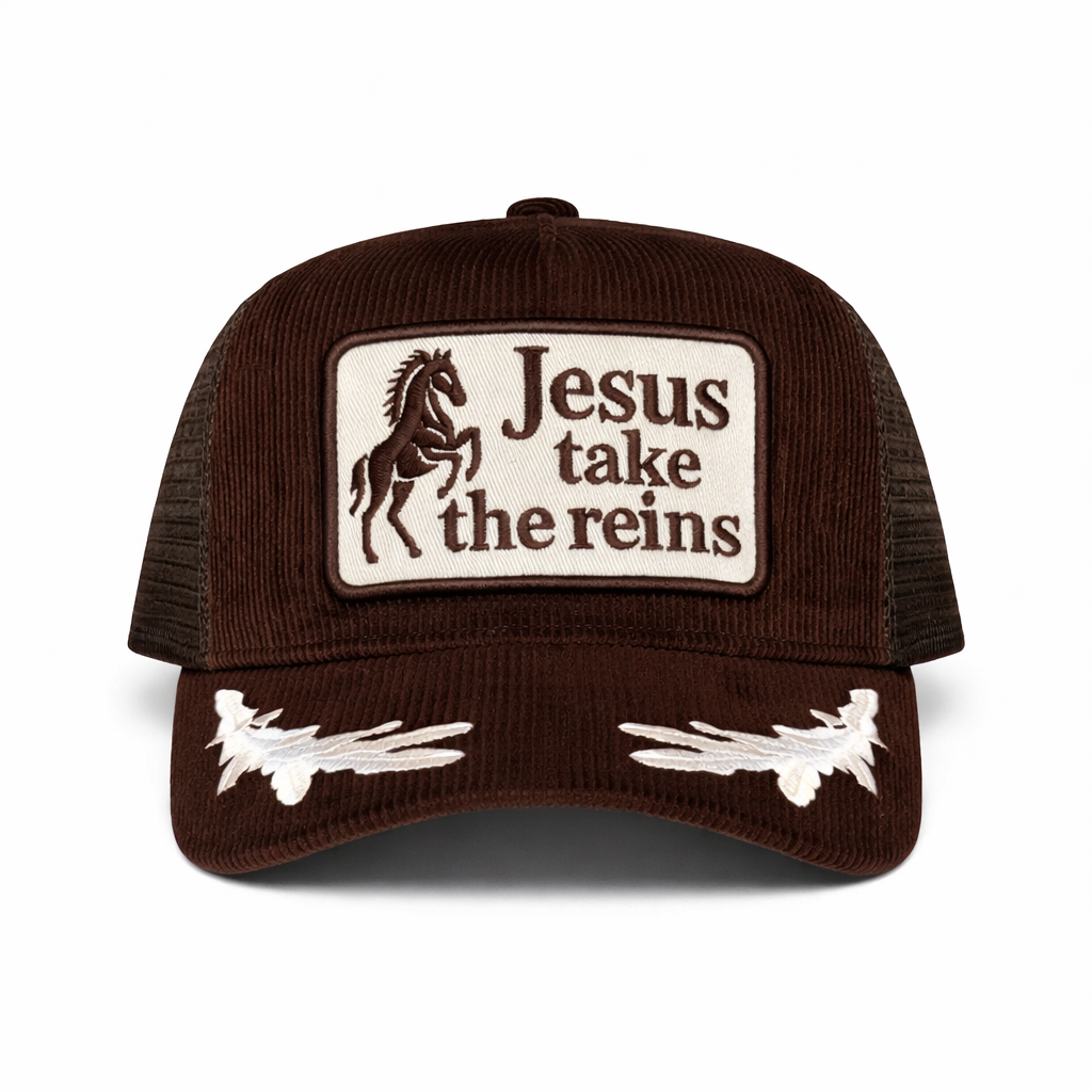 Jesus Take The Reins hat