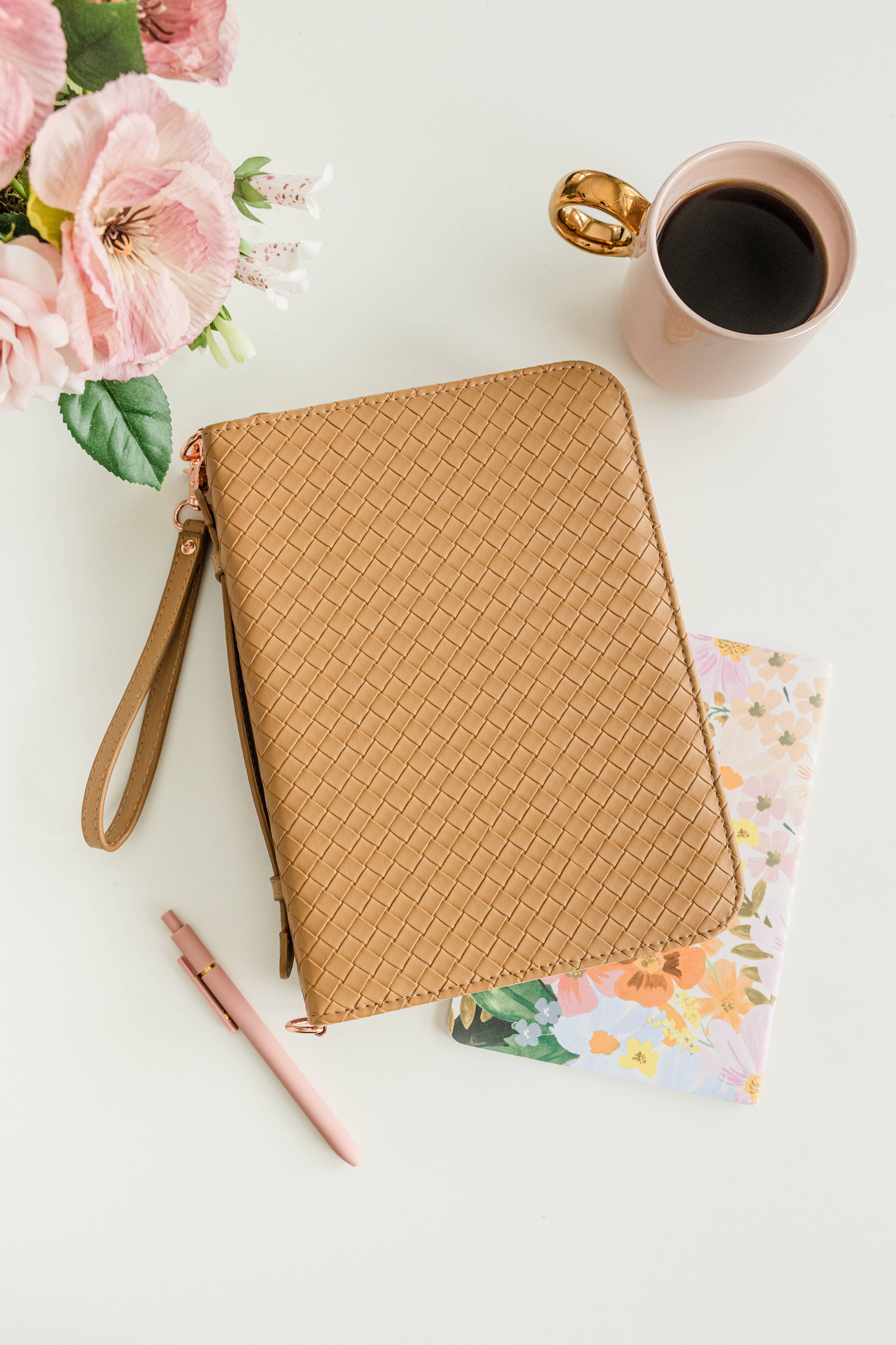 Weave Bible Case-CARAMEL