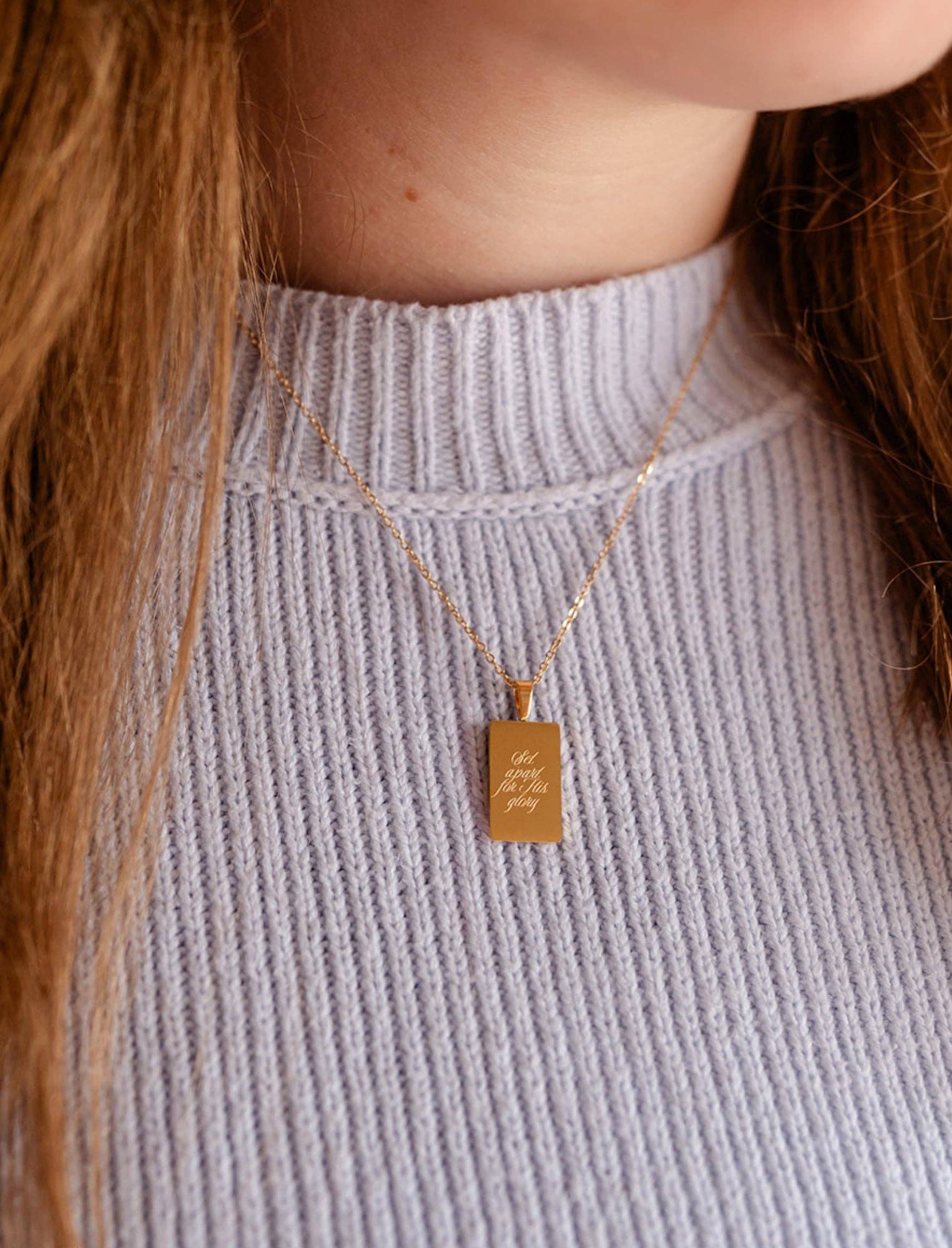 Set apart for His glory Necklace