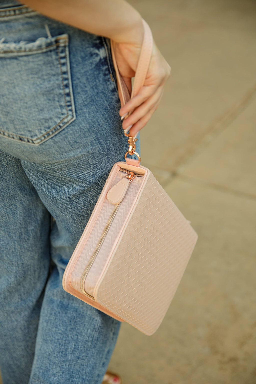 Weave Bible Case- BLUSH
