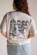 Walk By Faith Tee - Ivory
