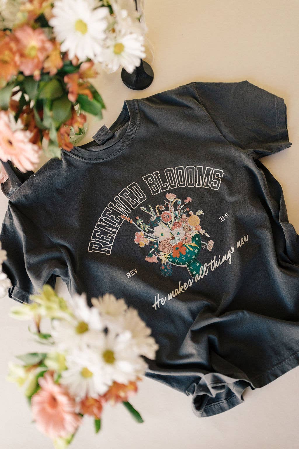Renewed Blooms tee