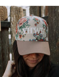 Floral YHWH hat