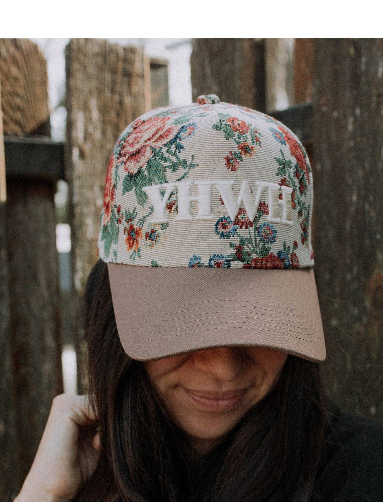 Floral YHWH hat