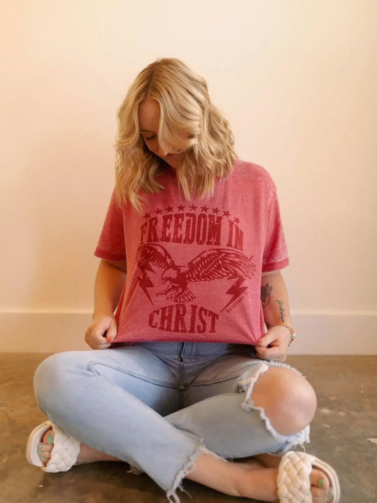 Freedom in Christ Tee