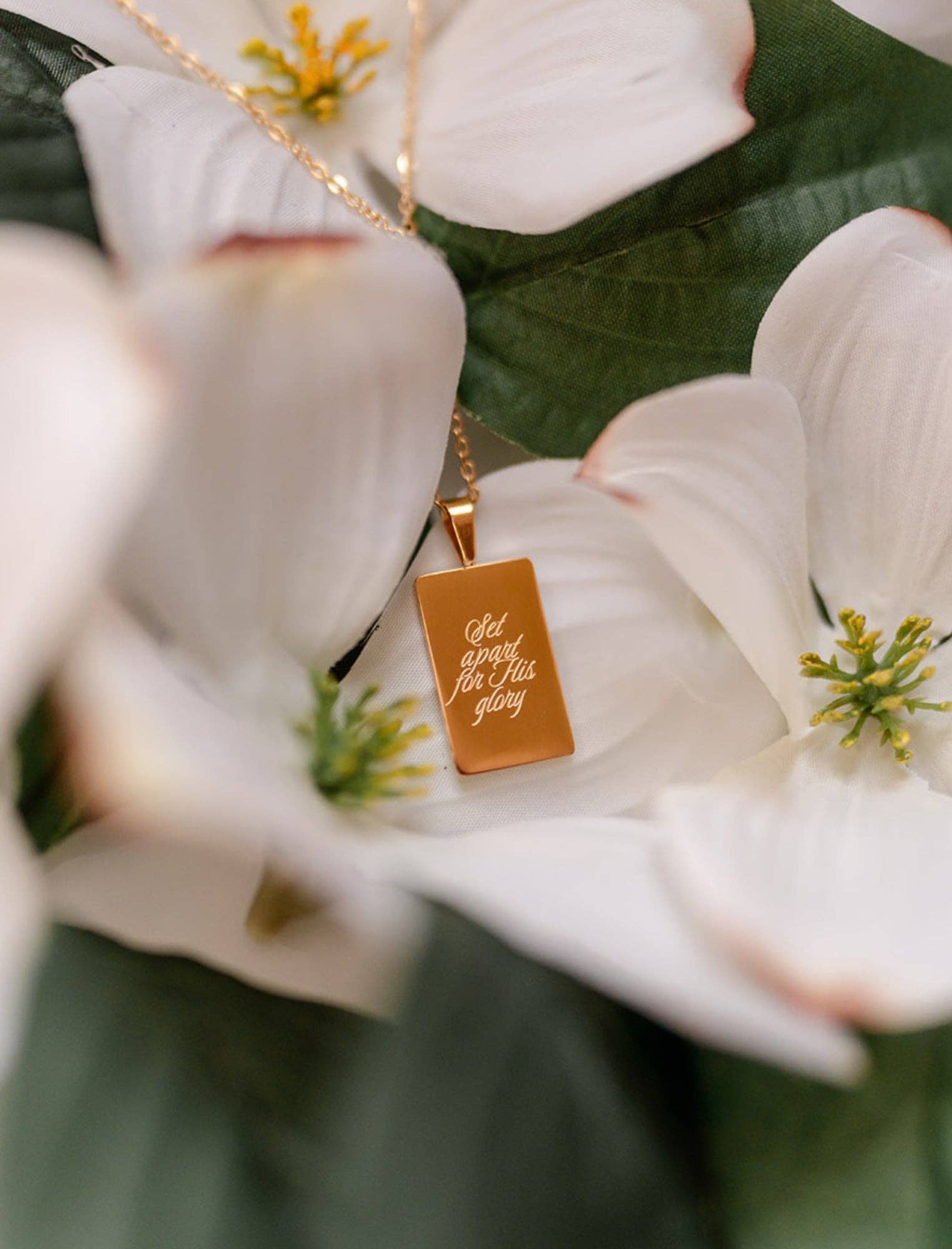 Set apart for His glory Necklace
