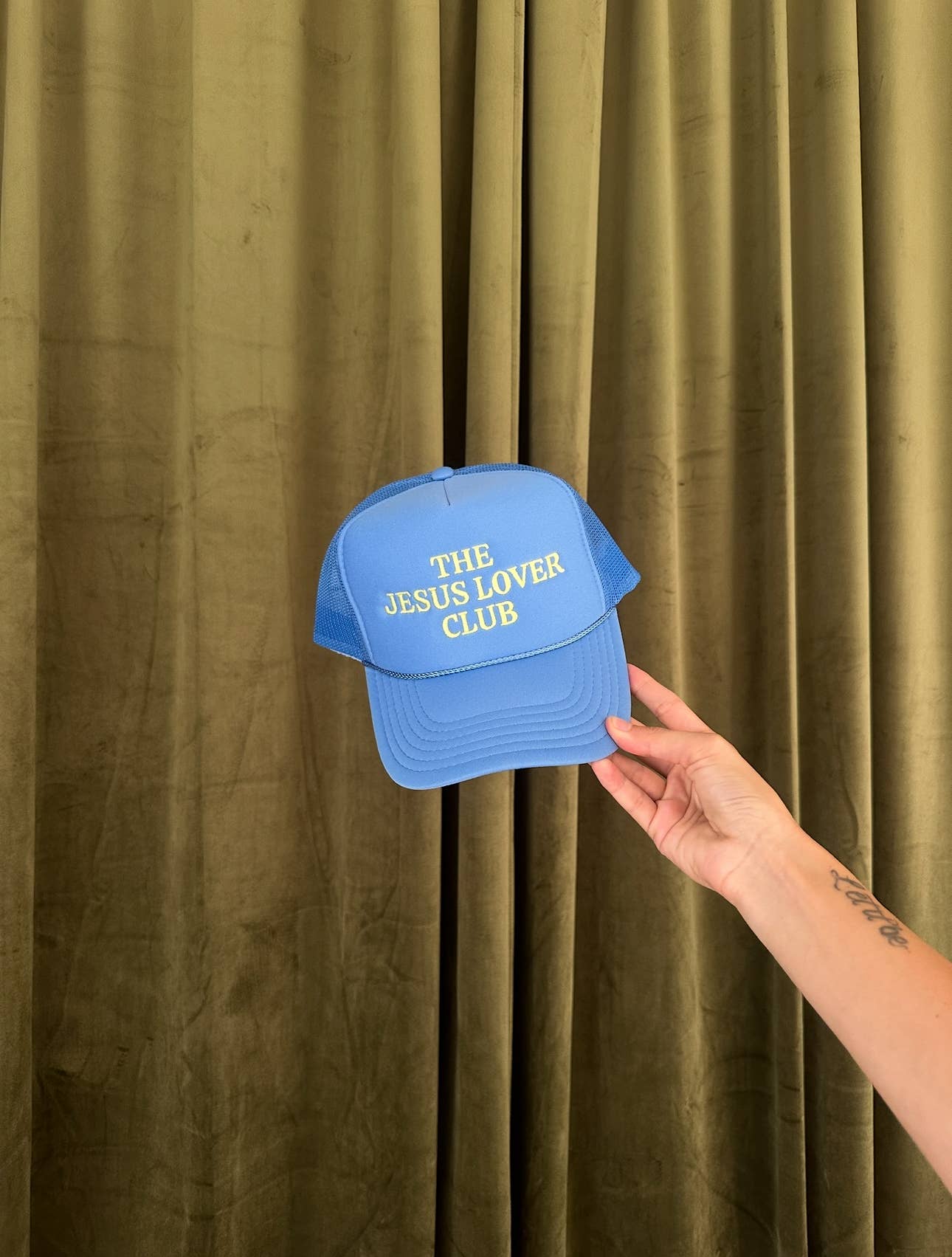 The Jesus Lover Club trucker hat