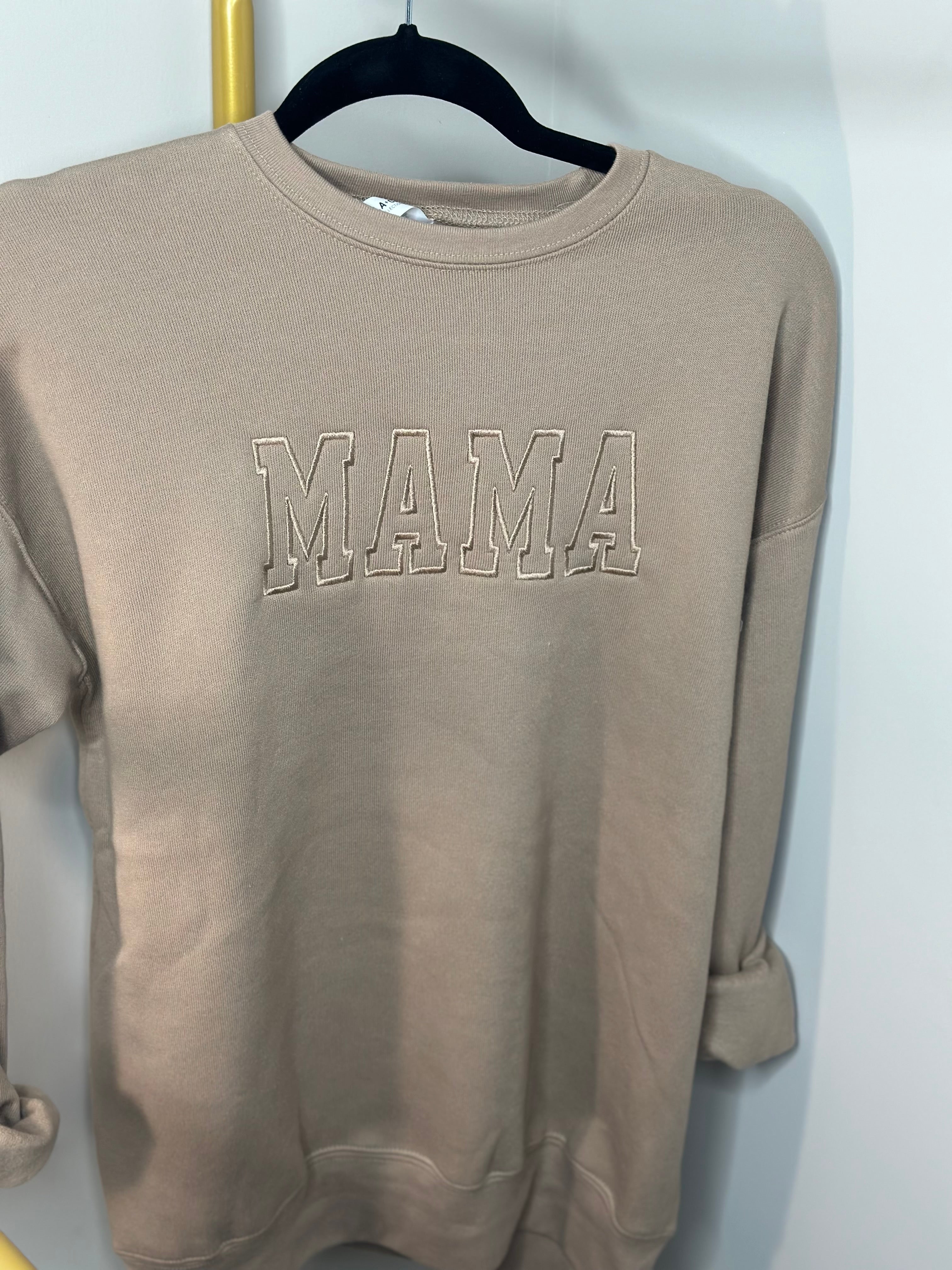 MAMA embroidered sweater