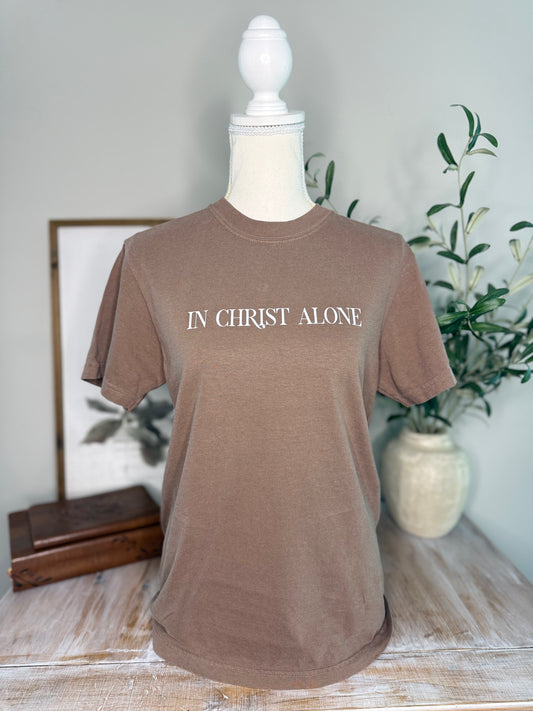 IN CHRIST ALONE tee