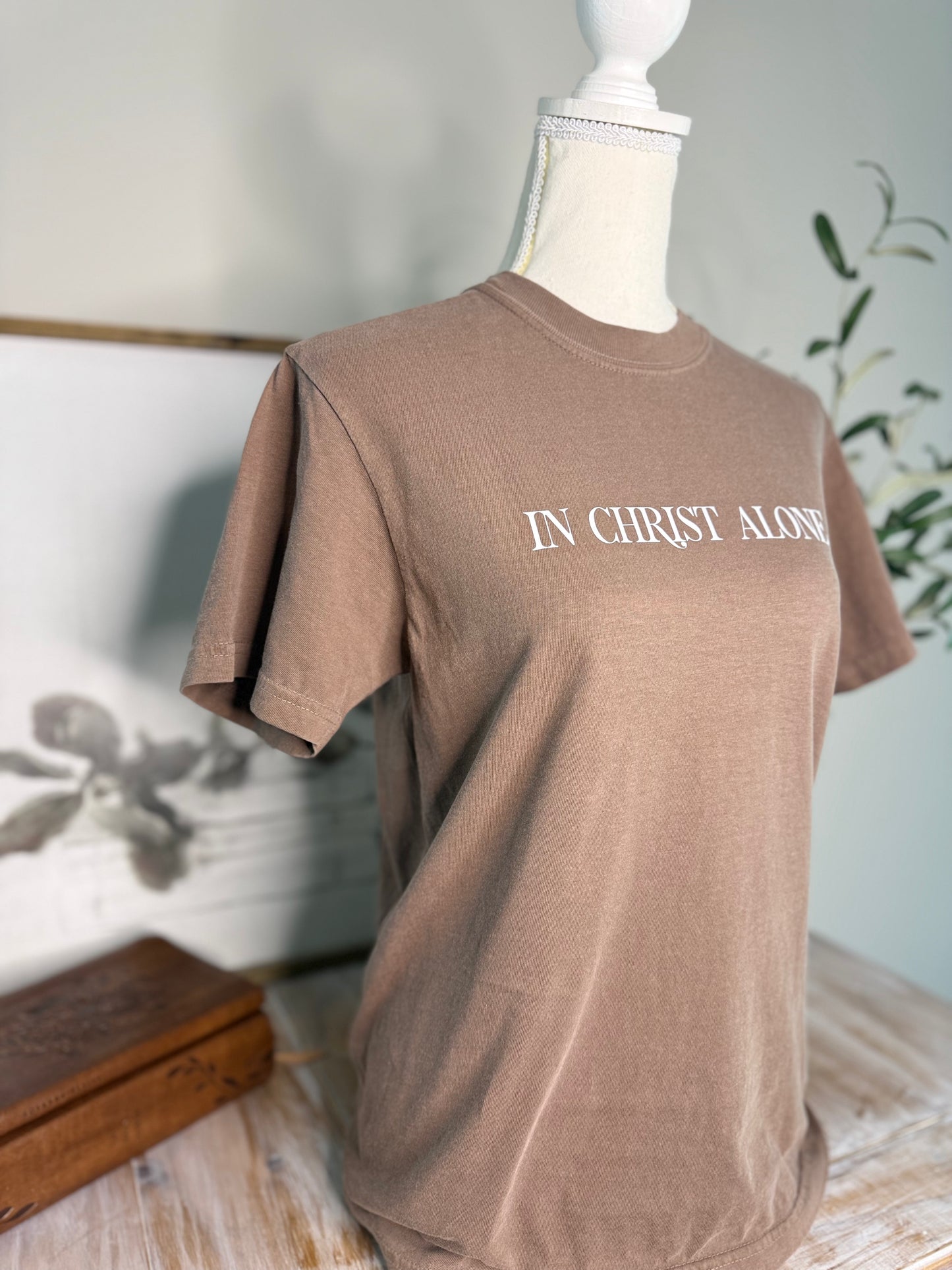 IN CHRIST ALONE tee