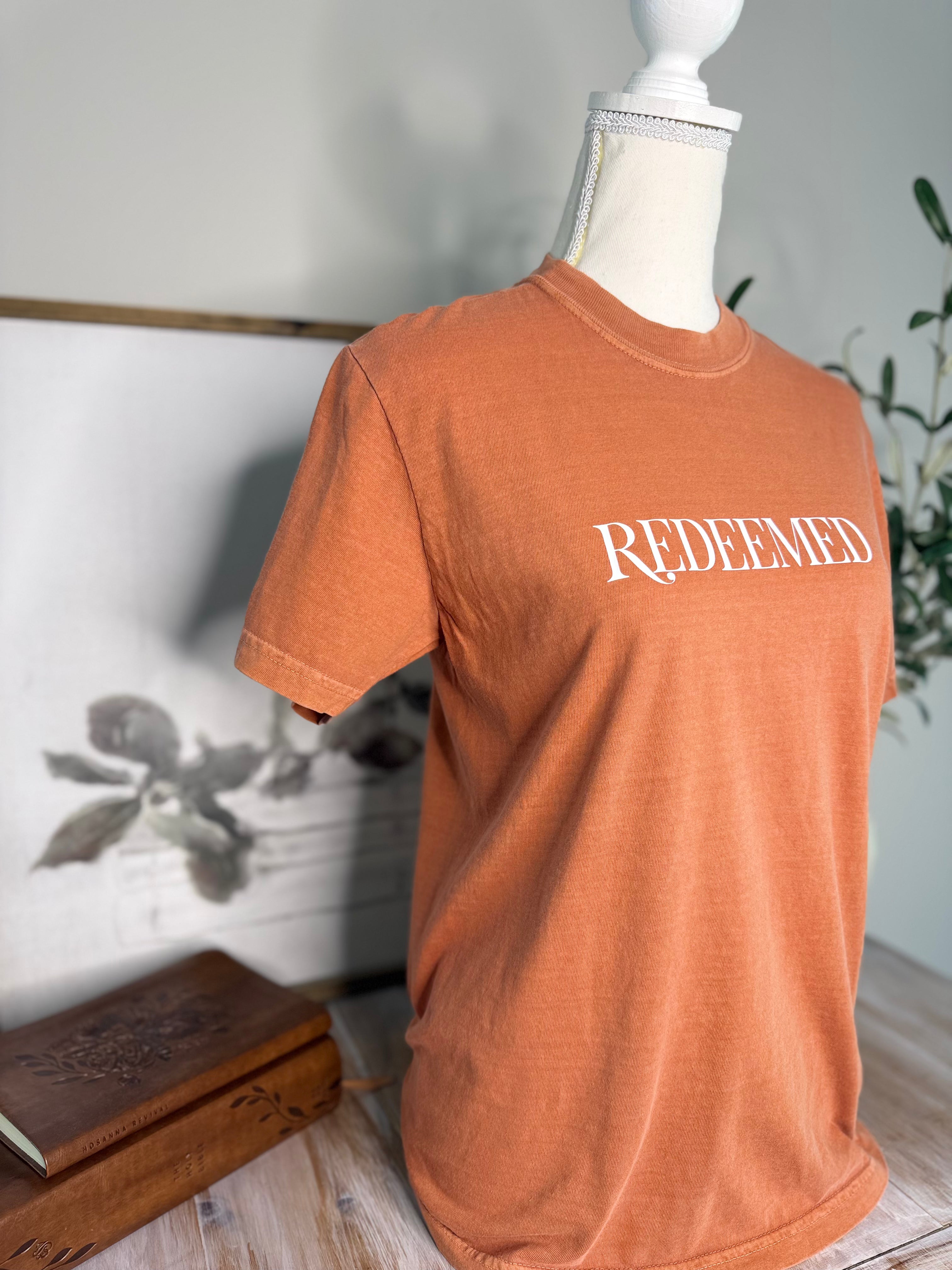 REDEEMED tee