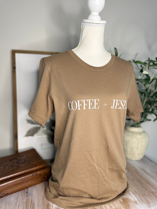 Coffee + Jesus tee