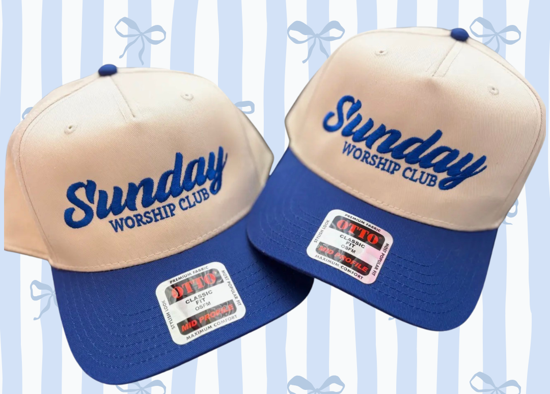 Sunday Worship Club Hat