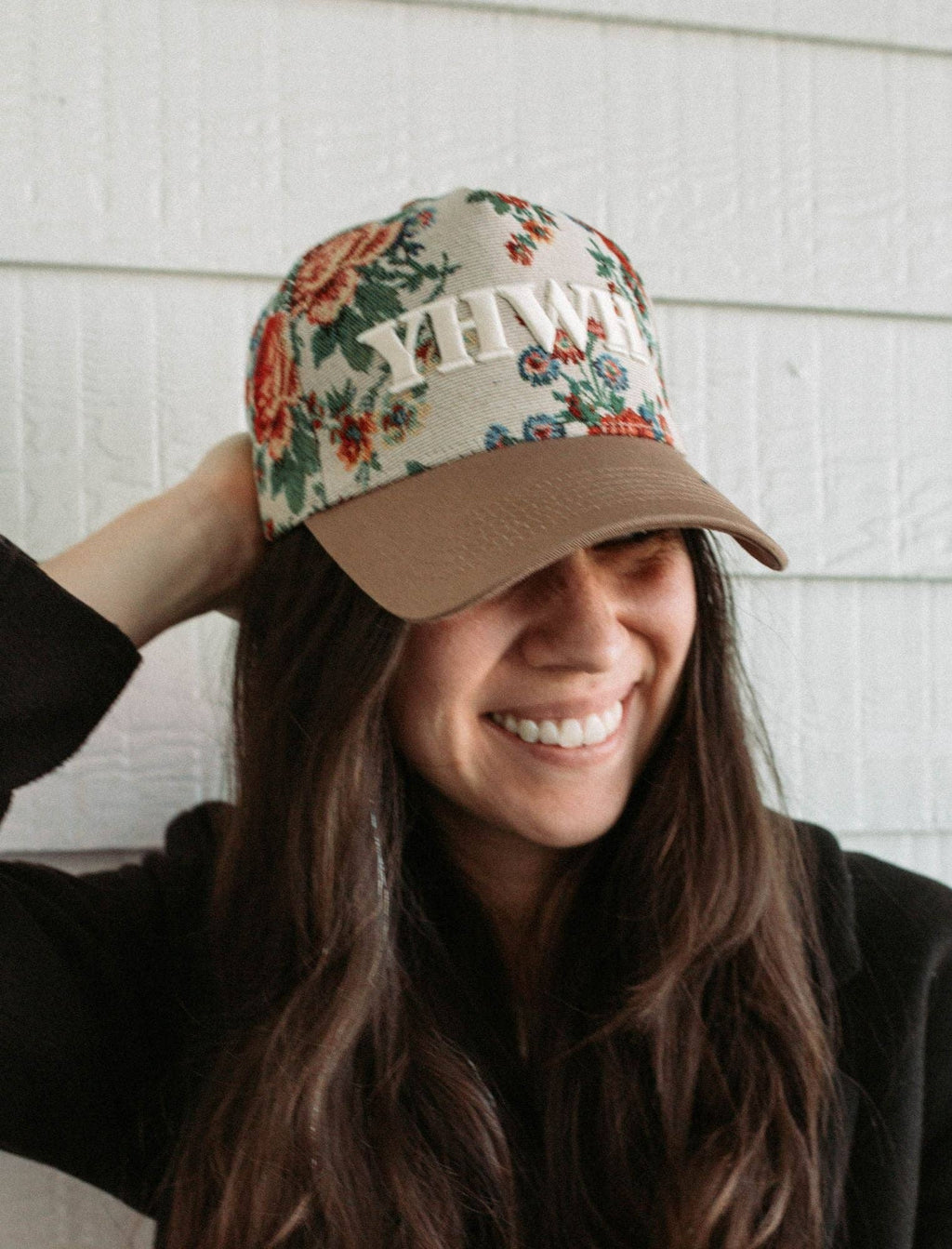 Floral YHWH hat