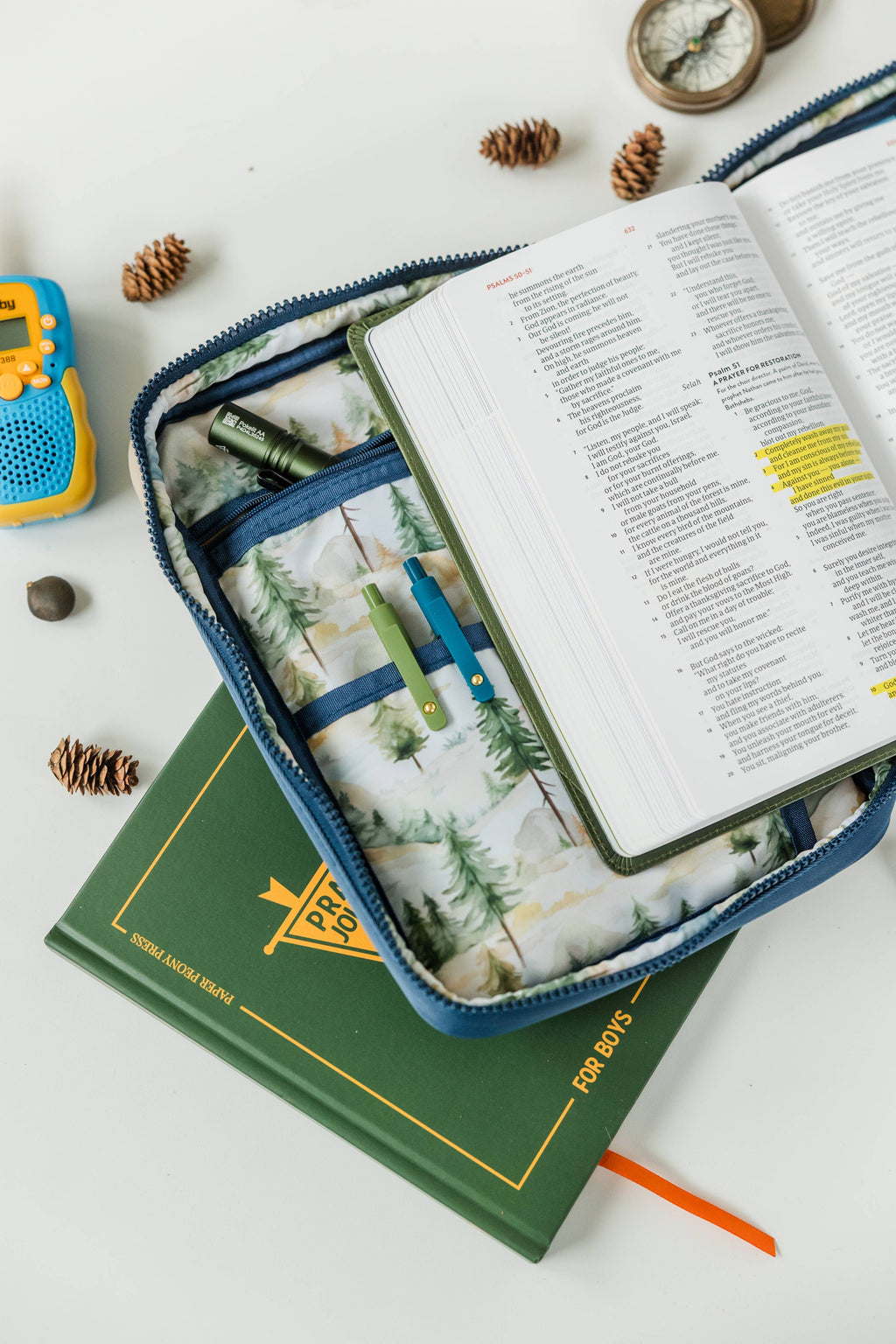 Little Boy Bible Case