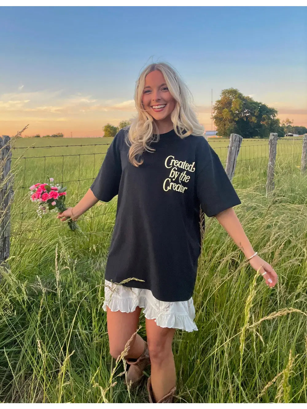 Created by the Creator tee