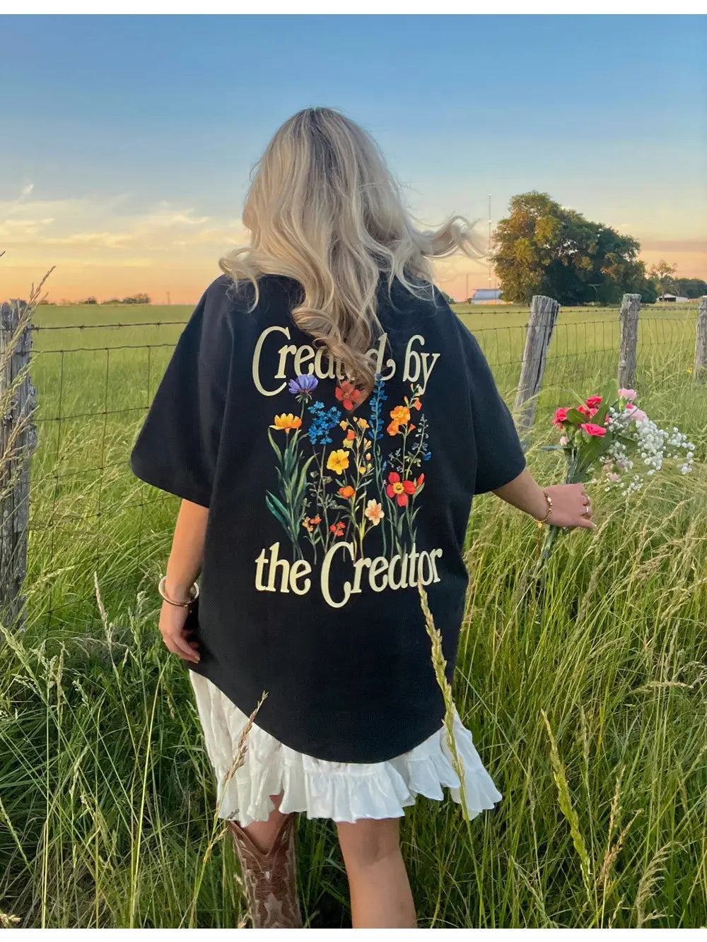 Created by the Creator tee