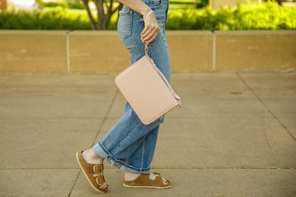 Weave Bible Case- BLUSH