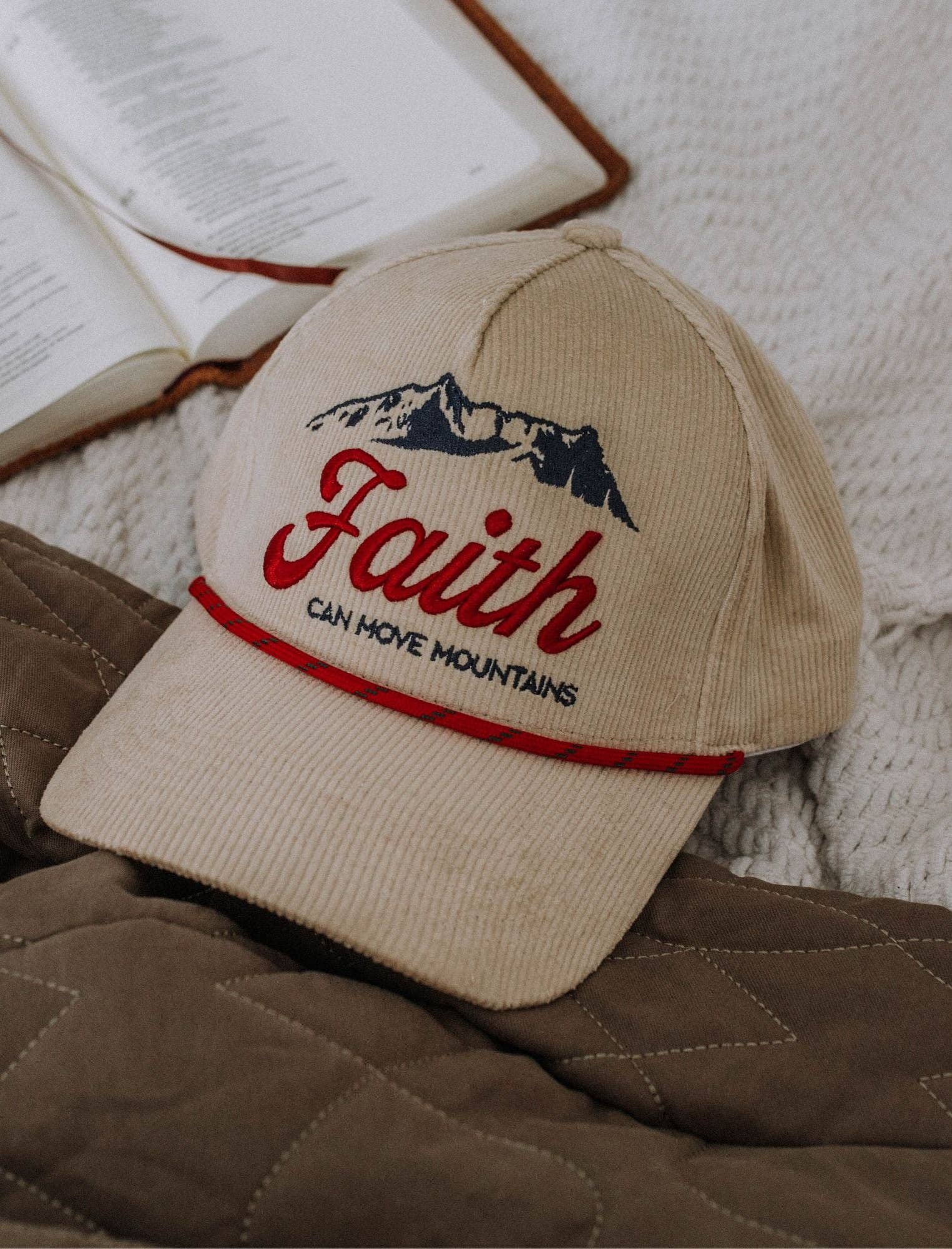 Faith Can Move Mountains hat