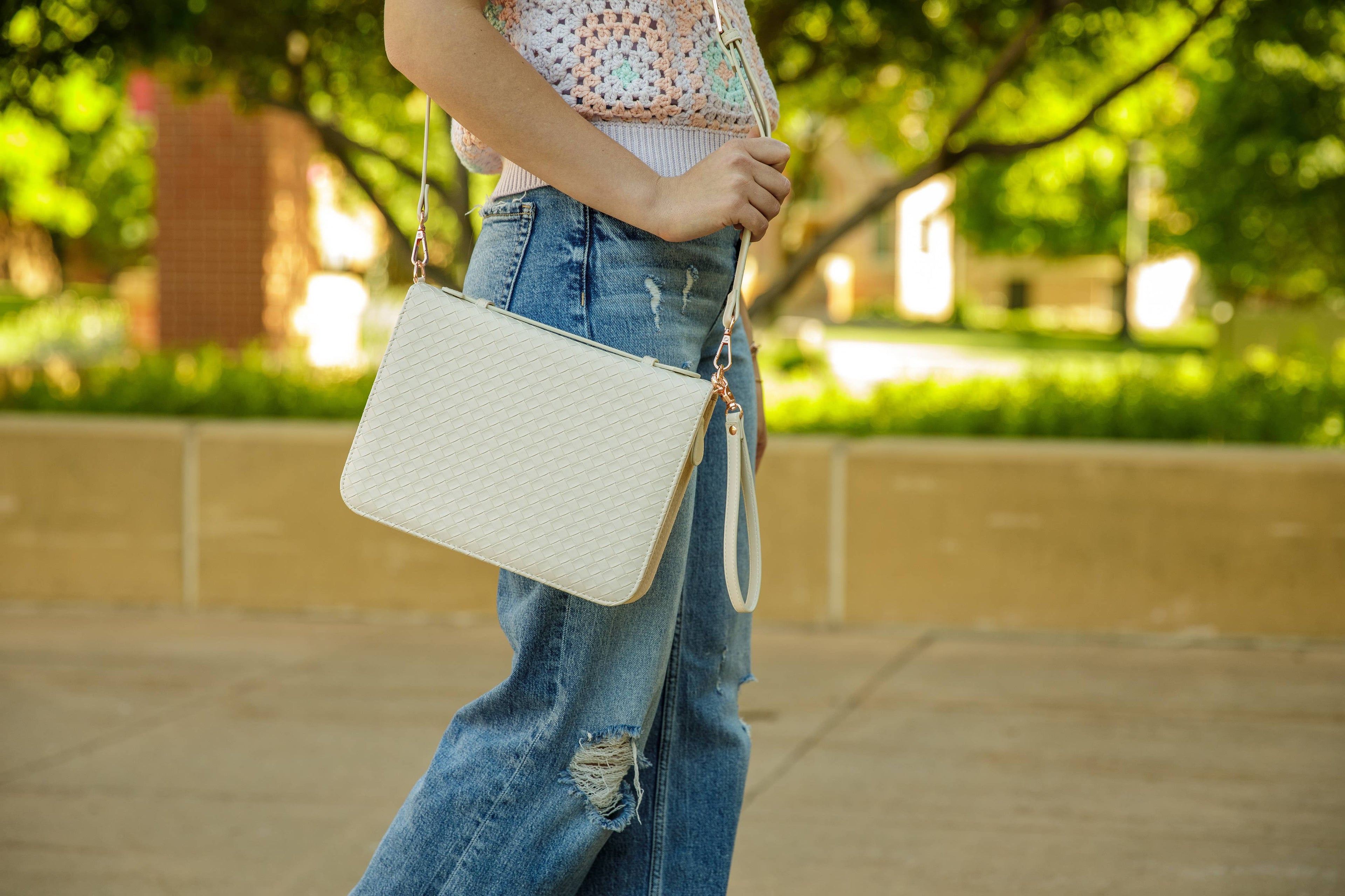 Weave Bible Case, PEARL