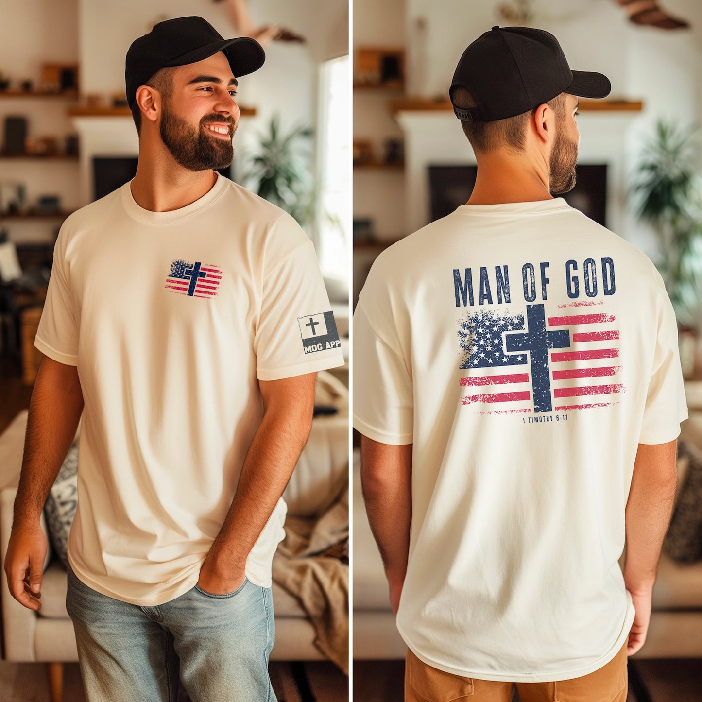 Man of God tee